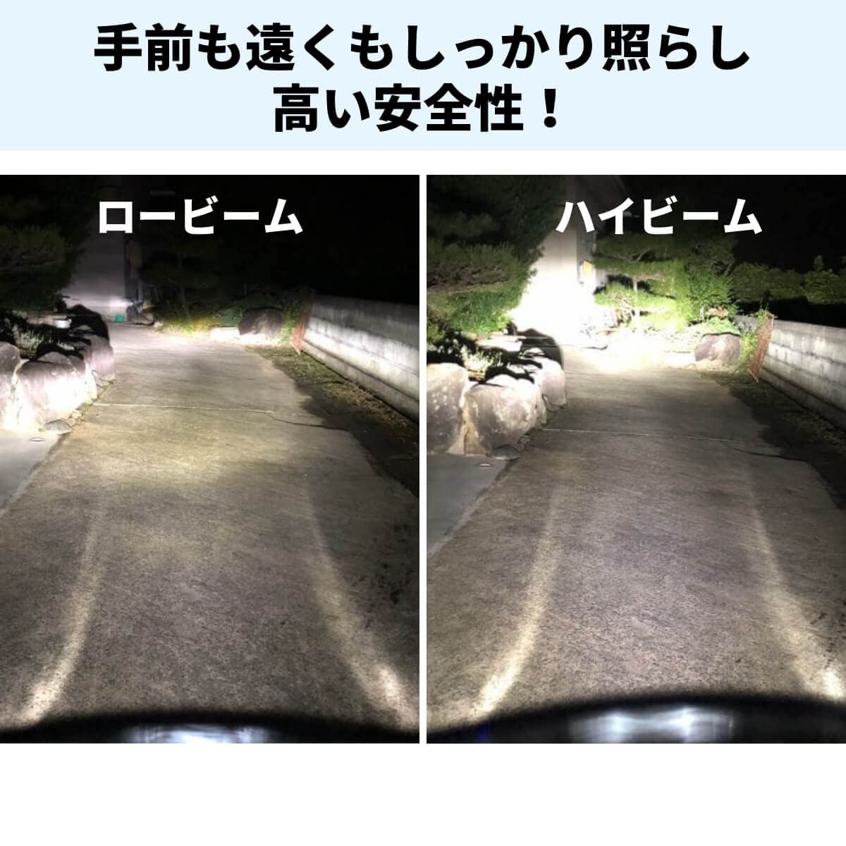 Amazon | fcl.(エフシーエル) H4 Hi/Lo バイク 用 LEDヘッド